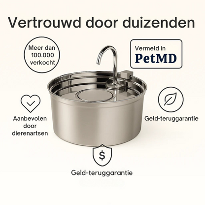 Geef je hond jaren extra met het drievoudig filtratiesysteem van Morbix