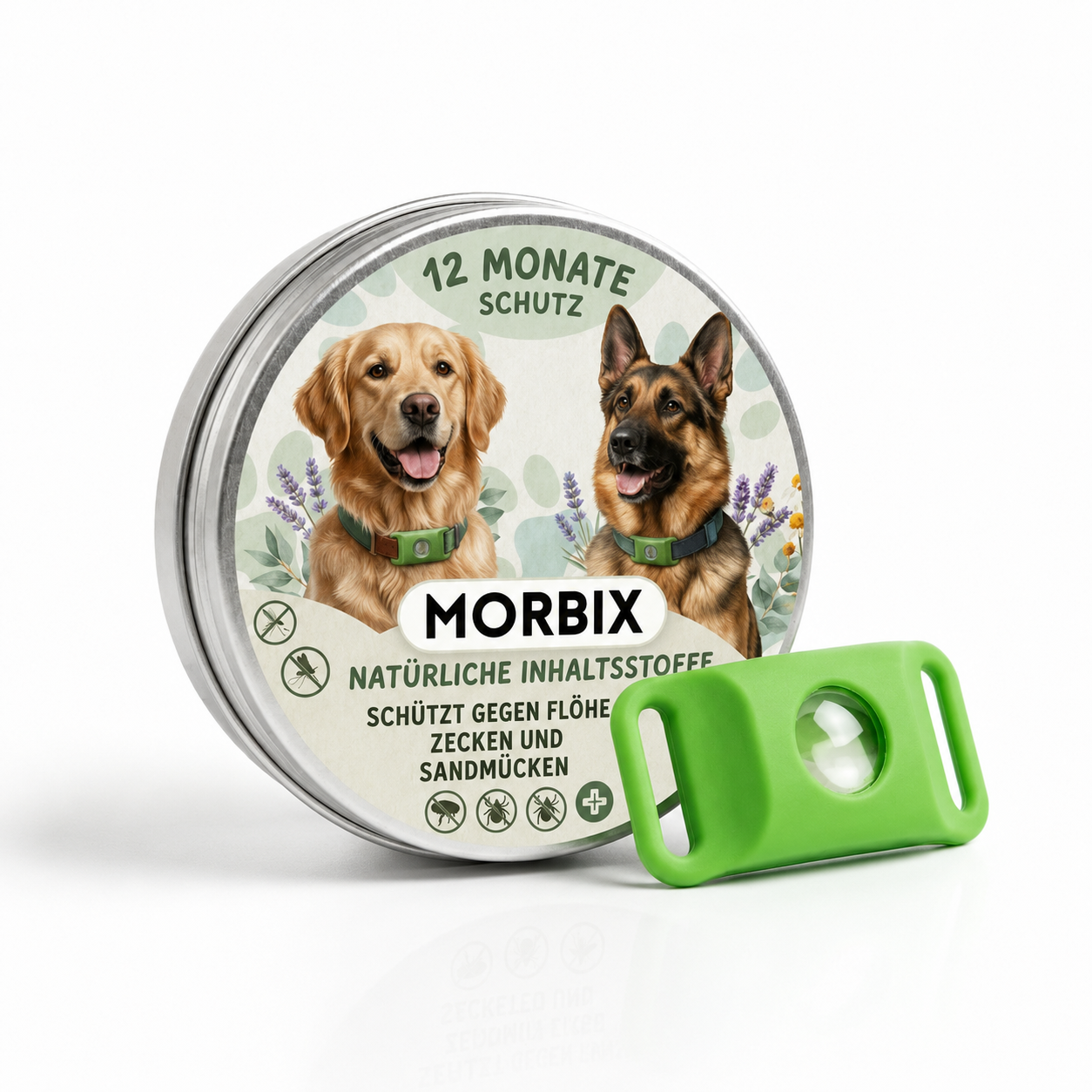Morbix – Natürliche Floh- & Zeckenschutzmarke · 12 Monate