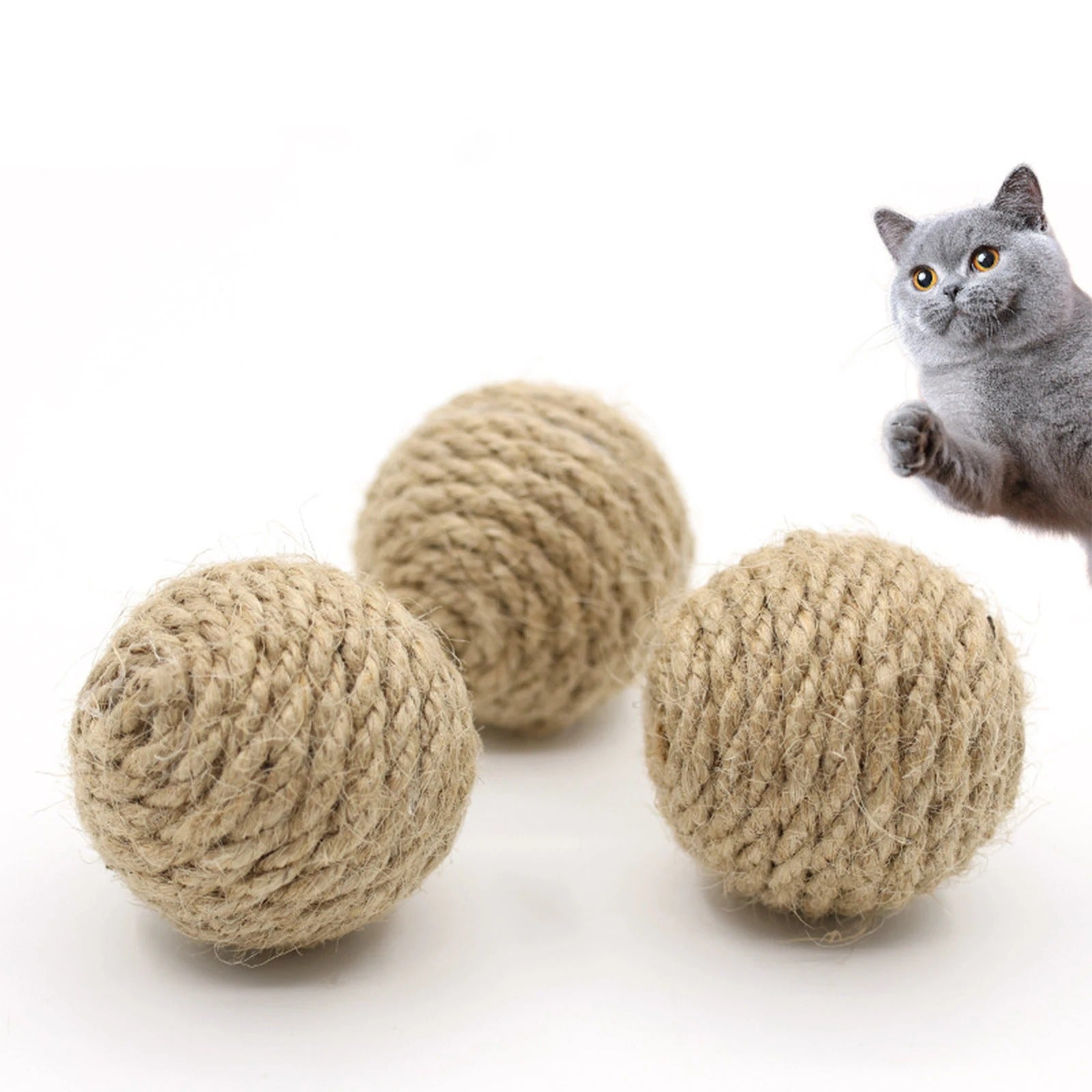 Natuurlijke Speelbal voor Katten
