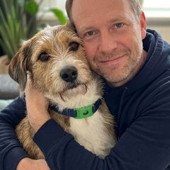 Kevin met zijn hond Toby